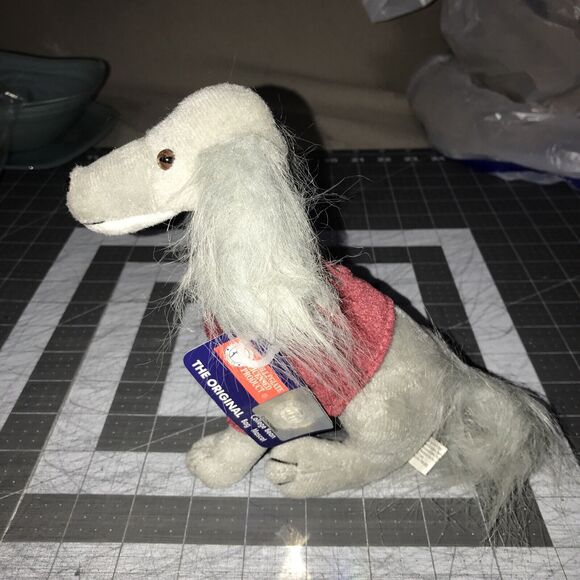 Collegiate Licensed Product Bean Bag Gray Dog SIU Mascot - Picture 1 of 6